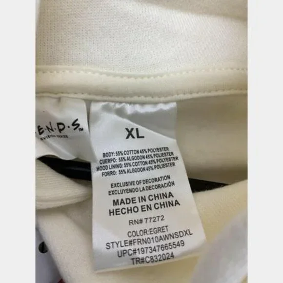 Friends TV Show Women's Pullover Hoodie - XL - Picture 3 of 3